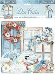 STAMPERIA Die Cuts - DFLDC41 Winter Tales 34pc